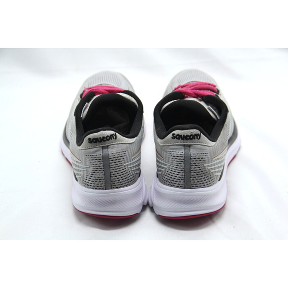 Saucony Ride 14 Running Shoes Womens Size 8 Fog Sneakers S10650-55 Gray Purple - Picture 4 of 7